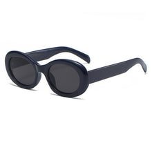 Load image into Gallery viewer, Summer Vintage Oval Sunglasses Women Men 2023 Brand Designer  White gray Sun Glasses Eyewear Shades oculos de sol