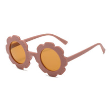 Load image into Gallery viewer, Sun Flower Round Kids Sunglasses Girls Boys UV Protection Sun Glasses Vintage Baby Goggles Children Eyeglasses Kid Oculos De Sol