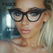 Load image into Gallery viewer, Sun Glasses Cat Eye Sunglasses Women Brand Design Vintage Clear Sunglasses Sexy Ladies Sunglasses Female Oculos Cateye Jenner