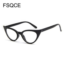 Load image into Gallery viewer, Sun Glasses Cat Eye Sunglasses Women Brand Design Vintage Clear Sunglasses Sexy Ladies Sunglasses Female Oculos Cateye Jenner