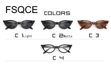Load image into Gallery viewer, Sun Glasses Cat Eye Sunglasses Women Brand Design Vintage Clear Sunglasses Sexy Ladies Sunglasses Female Oculos Cateye Jenner