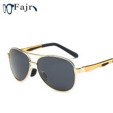 Load image into Gallery viewer, Sun Glasses Men 2022 Polarized Sunglasses Brand Designer Driving Shade Golden Eyeglasses Male Pilot Style UV 400  s