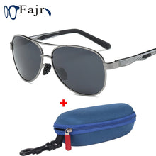 Load image into Gallery viewer, Sun Glasses Men 2022 Polarized Sunglasses Brand Designer Driving Shade Golden Eyeglasses Male Pilot Style UV 400  s