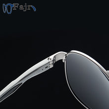 Load image into Gallery viewer, Sun Glasses Men 2022 Polarized Sunglasses Brand Designer Driving Shade Golden Eyeglasses Male Pilot Style UV 400  s