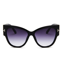 Load image into Gallery viewer, Sun Glasses UV400est Cat Eye Women Sunglasses Female Gradient Points  Brand  sunglasses women