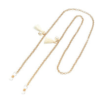 Load image into Gallery viewer, Sun glasses Chain holder for Women Sunglasses neck Chain Men Imitation Pearls Metal glasses strap accessories cordon para gafas