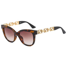 Carica l&#39;immagine nel visualizzatore di Gallery, Occhiali da sole Trendyses per donna Occhiali da sole da strada europei e americani Personalità con montatura piccola quadrata 