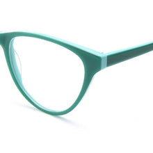 Load image into Gallery viewer, Sunglass Style Cat-Eye Hypoallergenic Acetate Full Rim Women&#39;s Optical Eyeglasses Frames With Spring Hinges Women Glasses Frame