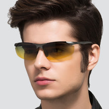 Carica l&#39;immagine nel visualizzatore di Gallery, Sunglasses Aluminum Polarized UV400 Lens Day Night Driver Sun Glasses Male Sports Outdoor For Men Eyewear Accessories V8179