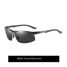 Carica l&#39;immagine nel visualizzatore di Gallery, Sunglasses For Men Day Glasses For Night Vision Photochromic Outdoor Driving Rimless Male Polarized UV400 Lens VT2173