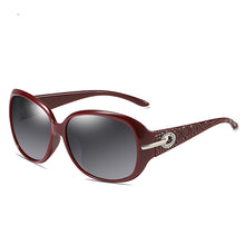 Load image into Gallery viewer, Sunglasses Ladies Tide Anti-ultraviolet Sunglasses Sunscreen Round Face Polarized Goggles