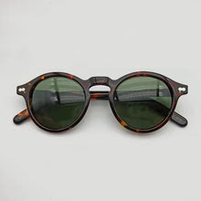 Load image into Gallery viewer, Sunglasses Man Johnny Depp Polarized Sun Glasses Woman Brand Vintage Acetate Driving Shades LEMTOSH Night Vision Goggles