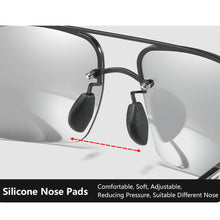 Carica l&#39;immagine nel visualizzatore di Gallery, Sunglasses Men Anti-glare Sports Driving Glasses For Male Day Night Vision Photochromic Polarized UV400 Lens Eyewear V1912