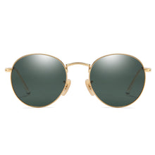 Carica l&#39;immagine nel visualizzatore di Gallery, Sunglasses Men Brand Designer Retro Round Unisex Sun Glasses Polarized Coating UV400 male Eyewear For Men Women 3448