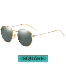 Carica l&#39;immagine nel visualizzatore di Gallery, Sunglasses Men Brand Designer Retro Round Unisex Sun Glasses Polarized Coating UV400 male Eyewear For Men Women 3448