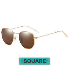 Carica l&#39;immagine nel visualizzatore di Gallery, Sunglasses Men Brand Designer Retro Round Unisex Sun Glasses Polarized Coating UV400 male Eyewear For Men Women 3448