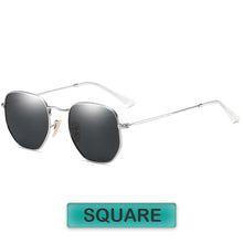 Carica l&#39;immagine nel visualizzatore di Gallery, Sunglasses Men Brand Designer Retro Round Unisex Sun Glasses Polarized Coating UV400 male Eyewear For Men Women 3448