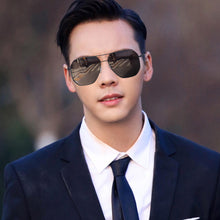 Load image into Gallery viewer, Sunglasses Men  Photochromic Vintage Eyewear Day Night Vision Lens Driving Polarized UV400 Sun Glasses V8066