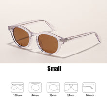 Load image into Gallery viewer, Sunglasses Men Johnny Depp LEMTOSH Polarized Sun Glasses Woman Brand Designer Round Vintage Acetate Frame Tea Lens Driving Shade