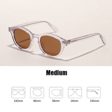 Load image into Gallery viewer, Sunglasses Men Johnny Depp LEMTOSH Polarized Sun Glasses Woman Brand Designer Round Vintage Acetate Frame Tea Lens Driving Shade