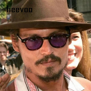 Sunglasses Men Magic Adventure Johnny Depp Glasses Pirates of the Caribbean Tinted Man Sun Glasses Male Retro Eyewear For Men