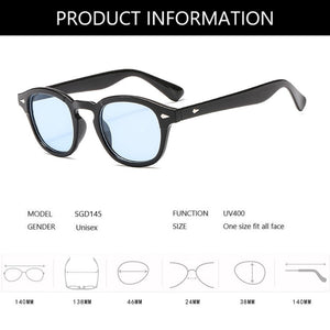 Sunglasses Men Magic Adventure Johnny Depp Glasses Pirates of the Caribbean Tinted Man Sun Glasses Male Retro Eyewear For Men