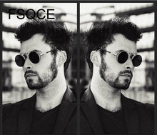 Load image into Gallery viewer, Sunglasses Men VINTAGE Round STEAMPUNK Flip Up Sunglass Steam Punk Clamshell Design Retro Sun Glasses Oculos
