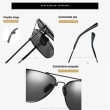 Load image into Gallery viewer, Sunglasses Men Unisex Vintage Metal Drive Polarized UV400 Lens Women Sun Glasses Male Gradient Eyewear Accessories 1906