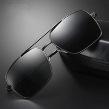 Load image into Gallery viewer, Sunglasses Men Vintage Women Classic Square Sun Glasses Polarized UV400 Glass Lens Driving Outdoor Eyewear For Male/Female 98015