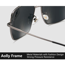 Load image into Gallery viewer, Sunglasses Men Vintage Women Classic Square Sun Glasses Polarized UV400 Glass Lens Driving Outdoor Eyewear For Male/Female 98015