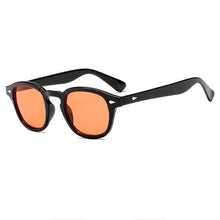 Load image into Gallery viewer, Sunglasses Men Women Brand Designer Transparent Blue lens Oval Sun Glasses Vintage Male Female Goggles Oculos Gafas De Sol UV400