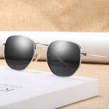 Load image into Gallery viewer, Sunglasses Men Women Retro Round Unisex Outdoor Vintage Sun Glasses Polarized Coating UV400 Female Eyewear For Male 3447