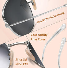 Load image into Gallery viewer, Sunglasses Men Women Retro Round Unisex Outdoor Vintage Sun Glasses Polarized Coating UV400 Female Eyewear For Male 3447