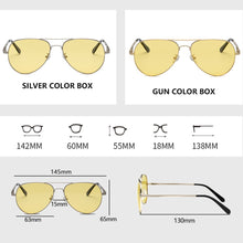 Carica l&#39;immagine nel visualizzatore di Gallery, Sunglasses Men Yellow Night Vision Glasses Anti-Glare Driver Eyewear Male Pilot Polarized UV400 Sunglasses For Female 0922