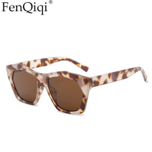 Load image into Gallery viewer, Sunglasses Men&#39;s 2023 Square Gradient Leopard Marbled Sunglasses  Designer Glasses UV400 Sunglasses