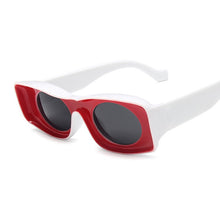 Carica l&#39;immagine nel visualizzatore di Gallery, Sunglasses Multicolor Square Women Sun Glasses Female Eyewear Eyeglasses Plastic Frame Clear Lens UV400 Shade