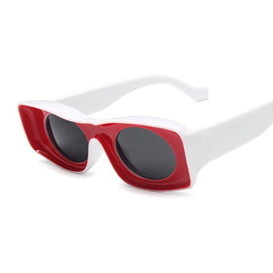 Sunglasses Multicolor Square Women Sun Glasses Female Eyewear Eyeglasses Plastic Frame Clear Lens UV400 Shade