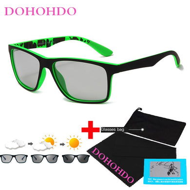 Sunglasses Polarized Men Photochromic Discoloration Glasses Male Change Color Sun Glasses Day Night Vision Driving Goggles UV400