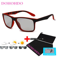 Load image into Gallery viewer, Sunglasses Polarized Men Photochromic Discoloration Glasses Male Change Color Sun Glasses Day Night Vision Driving Goggles UV400
