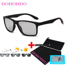 Load image into Gallery viewer, Sunglasses Polarized Men Photochromic Discoloration Glasses Male Change Color Sun Glasses Day Night Vision Driving Goggles UV400
