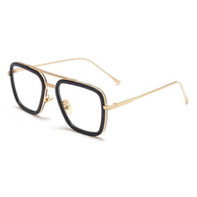 Carica l&#39;immagine nel visualizzatore di Gallery, Occhiali da sole di qualità Iron Eyewear Square Stark Retro High Tony Outdoor Drive Sport Uomo Uomo Occhiali da sole classici con montatura in metallo 