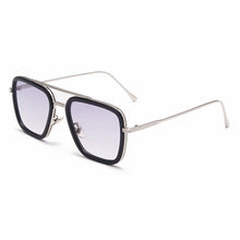 Carica l&#39;immagine nel visualizzatore di Gallery, Occhiali da sole di qualità Iron Eyewear Square Stark Retro High Tony Outdoor Drive Sport Uomo Uomo Occhiali da sole classici con montatura in metallo 