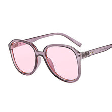 Load image into Gallery viewer, Sunglasses Round Women Sun Glasses Female Eyewear Eyeglasses Plastic Frame Clear Lens UV400 Shade Driving New