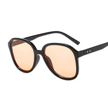 Load image into Gallery viewer, Sunglasses Round Women Sun Glasses Female Eyewear Eyeglasses Plastic Frame Clear Lens UV400 Shade Driving New