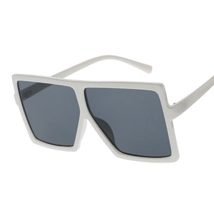 Occhiali da sole quadrati da donna Occhiali da sole Occhiali da donna Occhiali da vista Montatura in plastica Lenti trasparenti Paralume UV400 Moda Guida Nuovo 