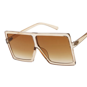 Sunglasses Square Women Sun Glasses Female Eyewear Eyeglasses Plastic Frame Clear Lens UV400 Shade Driving New