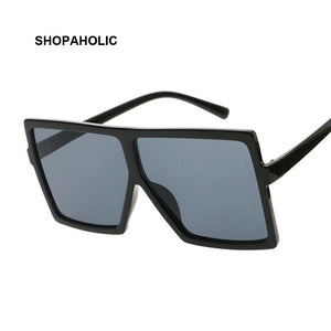 Occhiali da sole quadrati da donna Occhiali da sole Occhiali da donna Occhiali da vista Montatura in plastica Lenti trasparenti Paralume UV400 Moda Guida Nuovo 