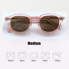 Load image into Gallery viewer, Sunglasses Woman Johnny Depp Polarized Sun Glasses Pink Lens Brand Designer Vintage Acetate Glasses Frame Female Driver Shade