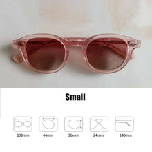 Load image into Gallery viewer, Sunglasses Woman Johnny Depp Polarized Sun Glasses Pink Lens Brand Designer Vintage Acetate Glasses Frame Female Driver Shade