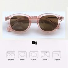 Load image into Gallery viewer, Sunglasses Woman Johnny Depp Polarized Sun Glasses Pink Lens Brand Designer Vintage Acetate Glasses Frame Female Driver Shade